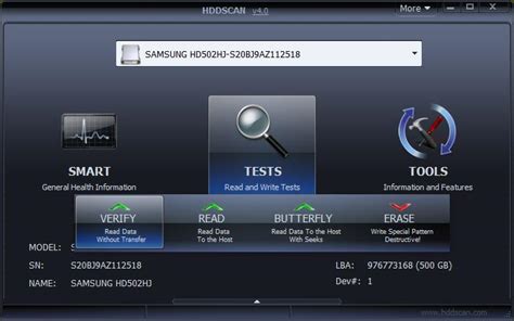 hard drive tester segments|HDDScan .